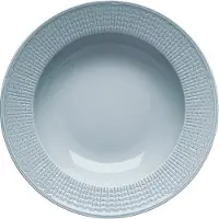 Rörstrand Swedish Grace Tiefer Teller Eisfarben 25cm