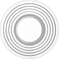 Iittala Frühstücksteller Aino Aalto Hell 17,5 cm