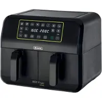 Ariete 4623 Airy Fryer Dual - Heißluftfritteuse mit Doppelkorb und digitaler Anzeige