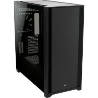 Corsair 5000D Tempered Glass, Midi Tower, PC, Schwarz, ATX, EATX, micro ATX, Mini-ITX, Kunststoff, Stahl, Gehärtetes Glas, Gaming