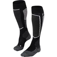 Falke - Skisocken - SK2 Intermediate Cashmere M Black-Mix für Herren aus Wolle - Größe 46-48 - schwarz