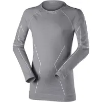 Falke Longsleeve Wool-Tech Grau Heather Kinder-Größe 170 / 176