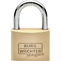 Burg wachter Vorhangschloss Magno 400 E, 25 mm, verschiedensperrend SB