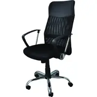Office Products 23023331-05 Drehstuhl Korfu mit Armlehne - schwarz