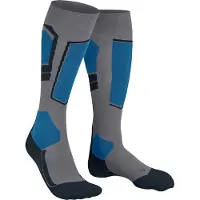 Falke Herren Ski Socken SK4 16550-3530 39-41 - M.Grey Mel - 39-41