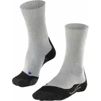Falke Wandersocken TK2 Cool Light Grey Damen-Schuhgröße 41 - 42