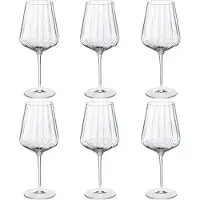 Georg Jensen BERNADOTTE WHITE WINE GLASS CRYSTALINE 43 CL, 6 PCS 10019229