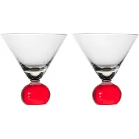By On Spice Glas 2er-Pack 24 cl Rot