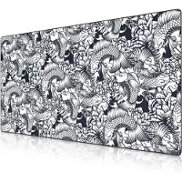 Titanwolf Gaming Mauspad, XXXL Speed Gaming Mausmatte, Mousepad Extragrosse Fläche von 1600 x 800mm, Kois