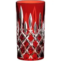 Riedel Laudon Highball 1515/04S3R Rot Longdrinkglas, Farbe:Rot