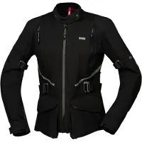 IXS Tourster-STX 1.0 wasserdichte Damen Motorrad Textiljacke, schwarz, Short 3XL