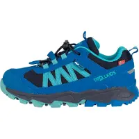 TROLLKIDS Waterproof hiking shoes Kids Tronfjell Hiker Low cobalt blue/dusky turquoise/dark navy (475-199)