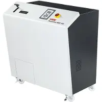 HSM Medienvernichter StoreEx HDS 150, Sicherheitsstufen T-1, E-2, H-3, Schnittbreite 40 mm, lichtgrau/eisengrau