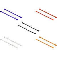 DeLOCK Kabelbinder 250mm x 4mm Mehrfarbig, 10 Stück