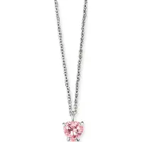 Engelsrufer Mädchen-Kinderkette 925er Silber 1 Zirkonia Silber