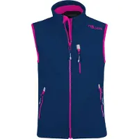 TROLLKIDS - Kid's Trollfjord Vest - Softshellweste Gr 140 blau