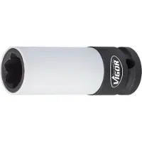 Vigor Schlagschrauber Steckschlüsseleinsatz, MERCEDES-BENZ, 1/2 (12,5 mm) Vierkant hohl, Radschrauben Hybrid Sonderprofil, SW 17 mm