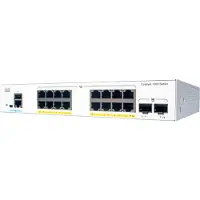 Cisco Catalyst C1000-16T-E-2G-L, Managed, L2, Gigabit Ethernet (10/100/1000)