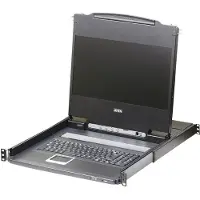 Aten CL6700MW - KVM-Konsole - USB - German QWERTZ - 43.9 cm (17.3") - Rack