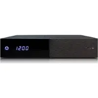 AB-COM AB PULSe 4K UHD 2xDVB-S2X Sat Receiver (Linux E2, PVR, H.265, HDR10, CI, MicroSD, LAN, schwarz)