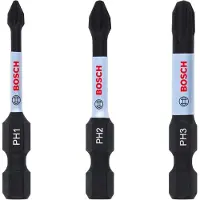 Bosch Impact Control Ph1/ph2/ph3 50 Mm Glass Key 3 Units