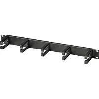 Renkforce RF-4755508 482.6 mm 19 Zoll Netzwerkschrank-Kabelführung Schwarz