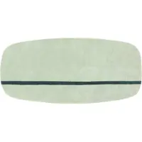 Normann Copenhagen Oona Teppich 90x200 Mint - , Grün, Stoff / Textil