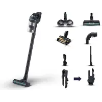 Samsung VS20C852FTB 2-in-1 stick vacuum Akku Trocken Beutellos 580 W Schwarz Blau