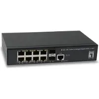 Level One GEL-1061, Managed, L2, Gigabit Ethernet (10/100/1000), Rack-Einbau