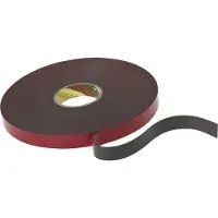 3M Doppelseitiges Klebeband VHB 4655 F, 1,5mm x 12mm x 33m dunkelgrau