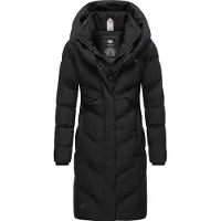 Ragwear Steppmantel "Natalka Melange" wasserdichter Damen Wintermantel mit gefütterter Kapuze