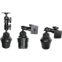 Brodit Sockelhalterung 10,5" Becherhal. 267mm AMPS-Lcher