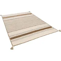 Pergamon Natur Teppich Kelim Navarro