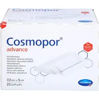 Cosmopor Advance Wundverband 5x7,2 cm 25 St Pflaster