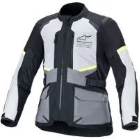 Alpinestars Andes Air Drystar Jacke Ice Gray Dark Gray Black, Größe: XL