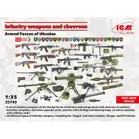 ICM Infantry weapons and chevrons of the Armed Forces of Ukraine (100% new molds)