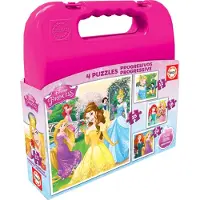 Educa Disney Princess Puzzles 4-in-1