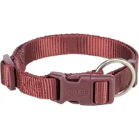 Trixie Halsband Hond Premium Sangria Rood - 35-55X2 Cm