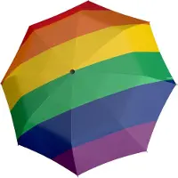 Doppler RS.modern.ART Magic Auf/Zu AC Mini Pride rainbow, 55/8, Pongee