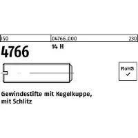 Reyher Gewindestift ISO 4766 m.Kegelkuppe/Schlitz M 6 x 20 14 H