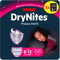 Huggies Windeln Windelhosen Mädchen 8-13 J (30-48 kg) Monatspack 3x9 St Einweghosen