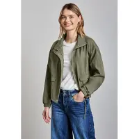 Street One Kurzjacke ohne Kapuze aus softem Materialmix