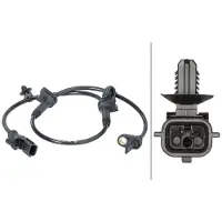 Hella Sensor Raddrehzahl 2-polig aktiver Sensor für u.a. FORD B-MAX