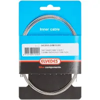 Elvedes Übertragungskabel 7x7 Edelstahl Drähte Slick Ø1,1mm mit N Kopf Ø4 (x50)