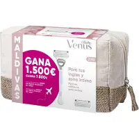 Gillette Venus Rasierklingen 1 Kulturbeutel + 1 Rasierer + 2 Ersatzrasierer