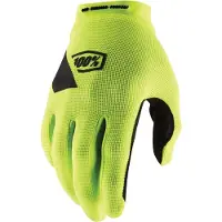 100% Ridecamp Long Gloves Gelb 2XL Mann