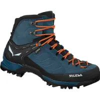 Salewa - MTN Trainer Mid GTX - Wanderschuhe Gr 46,5 blau/schwarz
