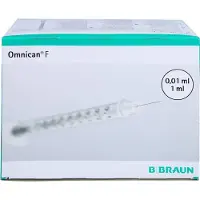 B. Braun Melsungen AG Omnican F 1 ml Feindosierungspritzen 1 ml 30 100 St
