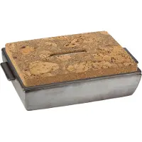 Dutchdeluxes Auflaufform Rectangular Large Ceramic Platinum Matt
