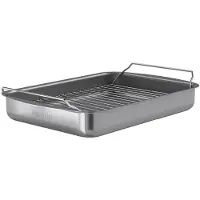 Eva Trio Bratentopf, 35x25 cm - 4,4 Liter - PFAS frei - Edelstahl, Aluminium - | Professional
